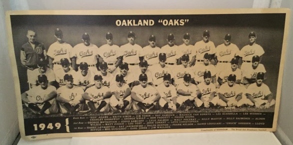 Image for 1949 Oakland Oaks Baseball Team Photograph