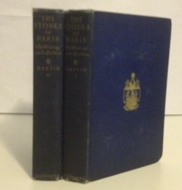Image for The Stones of Paris In History and Letters (2 volume set)