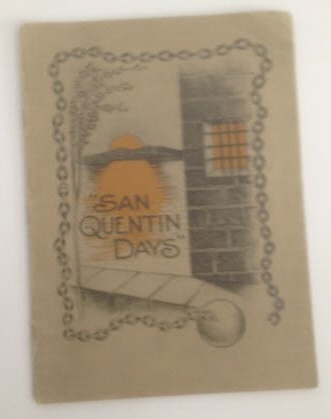 Image for San Quentin Days (poems of a prison)