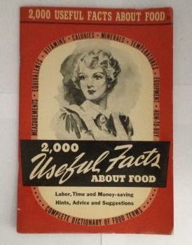 Image for 2000 Useful Facts About Food Labor, Time and Money-Saving Hints, Advice and Suggestions...