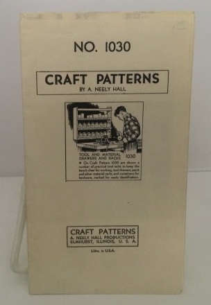 Craft Patterns (no. 1030) Hardware Cabinet Image for Craft Patterns (no. 1030) Hardware Cabinet