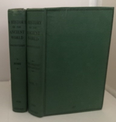 Image for A History Of The Ancient World Vol. I: the Orient and Greece, and Vol. II: Rome
