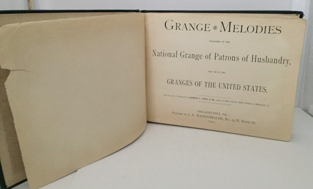 Image for Grange Melodies Published by the National Grange of Patrons of Husbandry...