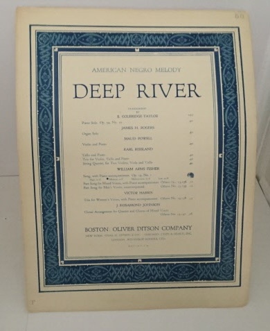 Image for American Negro Melody - Deep River