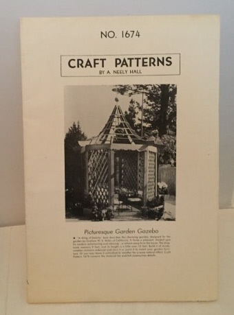 Image for Craft Patterns No. 1674 (picturesque Garden Gazebo)