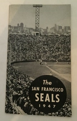 Image for The San Francisco Seals 1947 Line-up Booklet