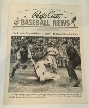 Image for Pacific Coast Baseball News June 10, 1949