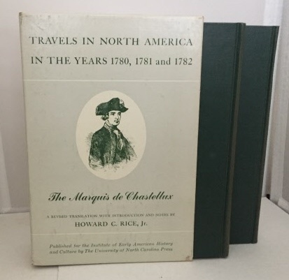 Image for Travels In North America In The Years 1780, 1781 And 1782 (Published for the Institute of Early American History and Culture)