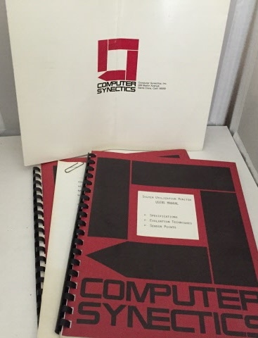 Image for SUM (System Utilization Monitor Users Manual, Report, Portfolio of Specimen Publicity, and Typewritten Synopsis) Group of Four Items
