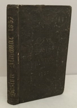 The Boston Almanac for the year 1857 Number XXII Image for The Boston Almanac for the year 1857 Number XXII