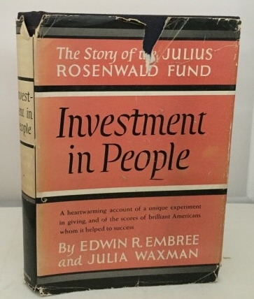 Image for Investment In People The Story of the Julius Roesnwald Fund