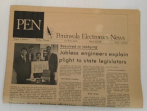 Image for Peninsula Electronics News (Newspaper: Feb. 1, 1971: Vol. 1, No. 7)