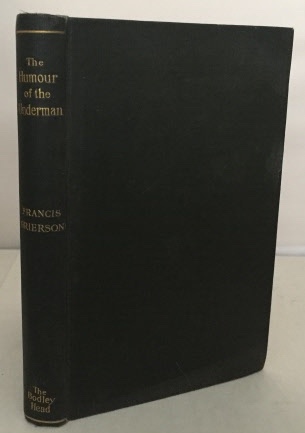 Image for The Humour Of The Underman And Other Essays